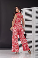 Macacão Longo Estampado FloralMacacão Longo Estampado Floral