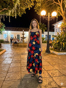 Vestido Longo Estampado