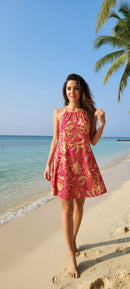Vestido curto Estampado